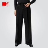 NY Nayi новые мужские черные брюки для современных танцев Брюки для латинских танцев Брюки для танцев национального стандарта Брюки для бальных танцев Брюки для выступлений