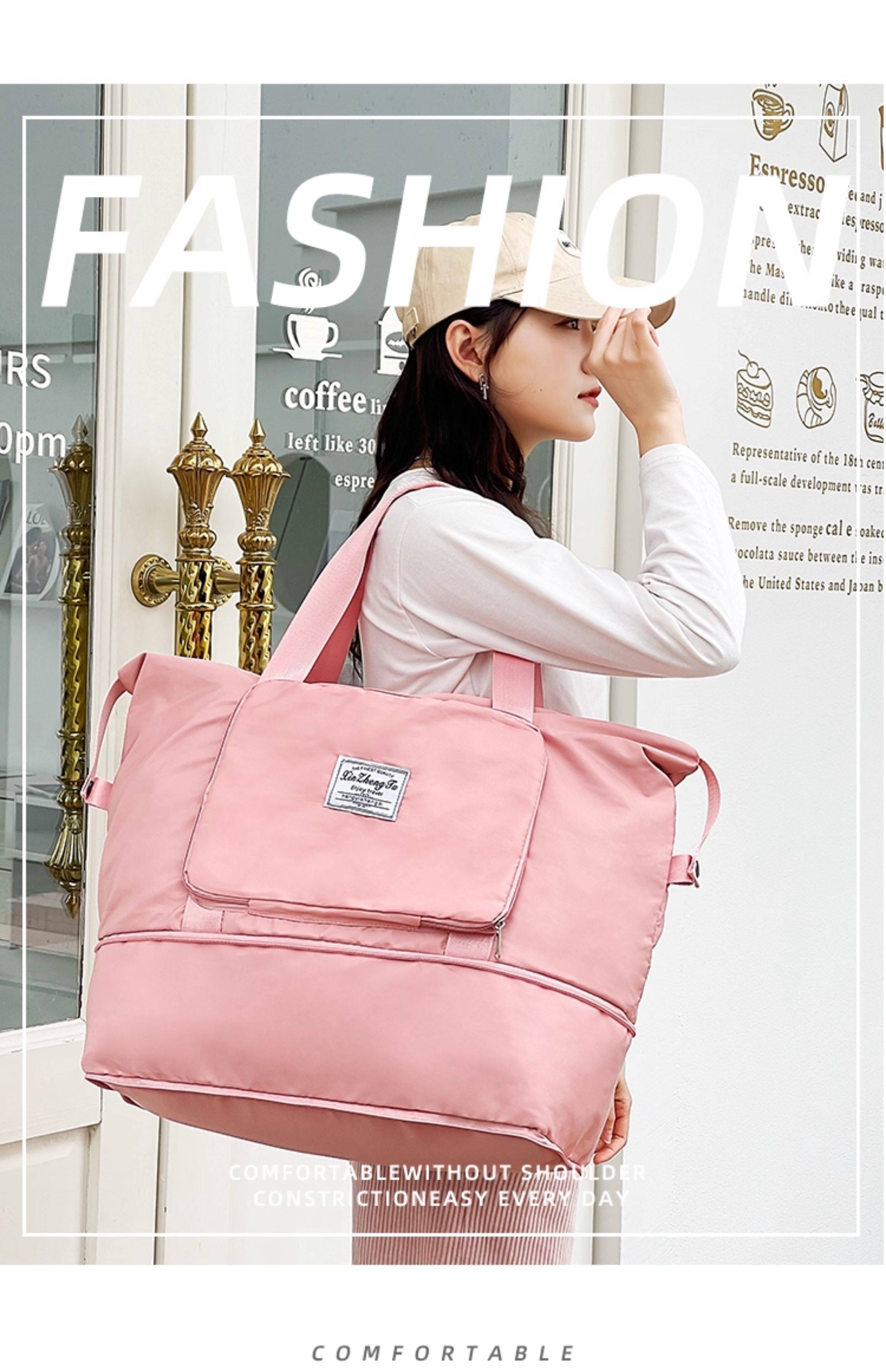 Maternity Special for Maternity Cosmetics Bag Large Capacity Lightweight Short Distance Folding Travel Bag Satchel Luggage Bag for Children — 13