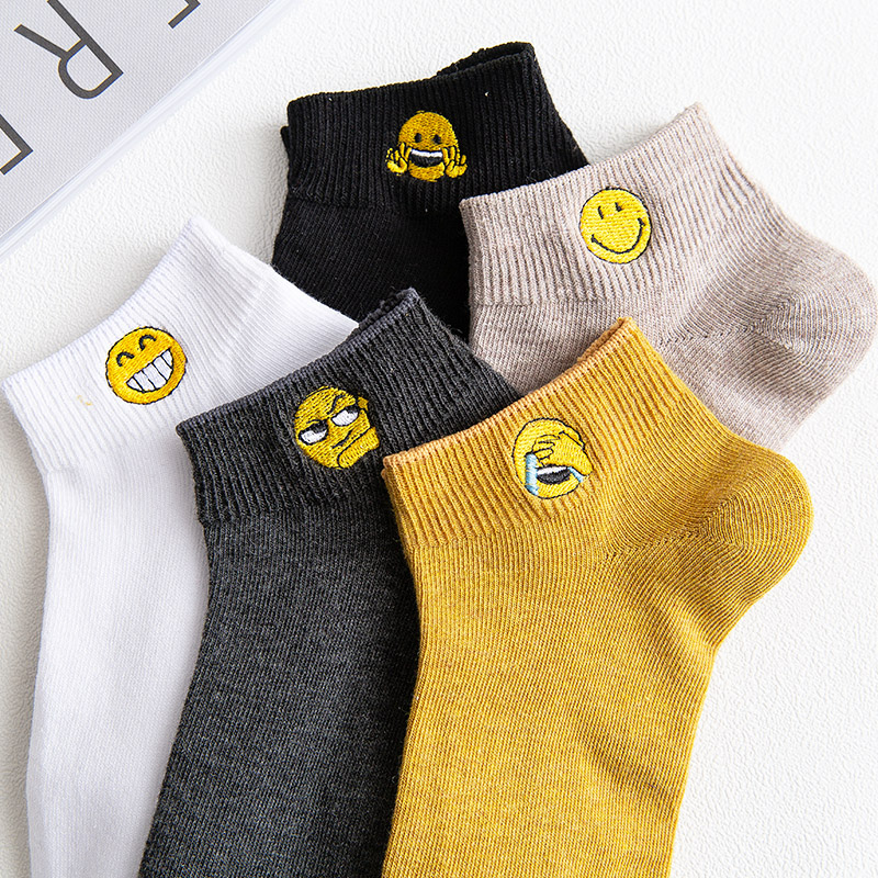 Socks men's mid-tube socks summer ins trend all-match socks student sports short college style socks boys - Taobao