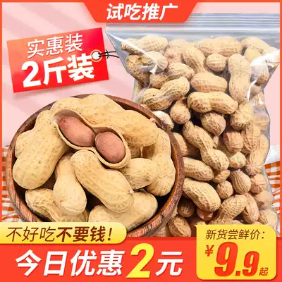 Milk garlic peanut with shell peanut 500g bag fried snack snack snack snack snack food