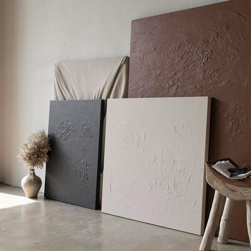 The original hand-painted by the Jellypaint) The Silent Destitute Wind DRAMATIC LIVING ROOM HUNG PAINTING ABSTRACT ART MYOPATHY OIL PAINTING