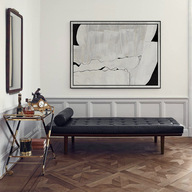Jellypain Original Drawing ) Nordic Atmospheric Living Room Pure Hand Painting Art Painting