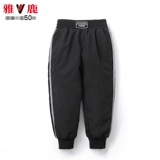 Детские зимние штаны с пухом для мальчиков, увеличенная толщина, подходит для подростков