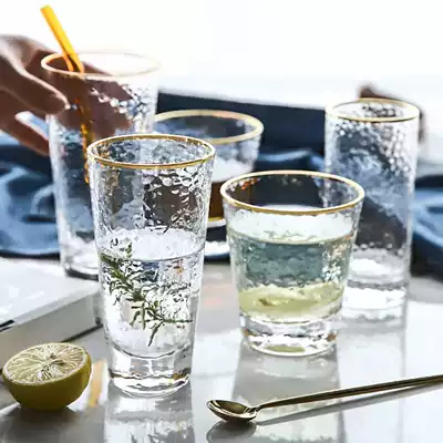 tinyhome set Phnom Penh Hammer eye glass water Cup home tea cup set beer cup beer glass juice drink cup