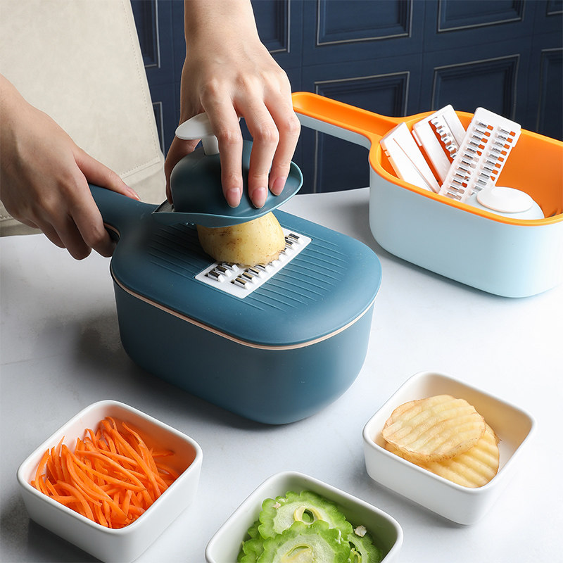 tinyhome Kitchen Multifunctional Wiper Shredder Shredder Household Potato Shredded Artifact Cut Vegetable Slice Grater