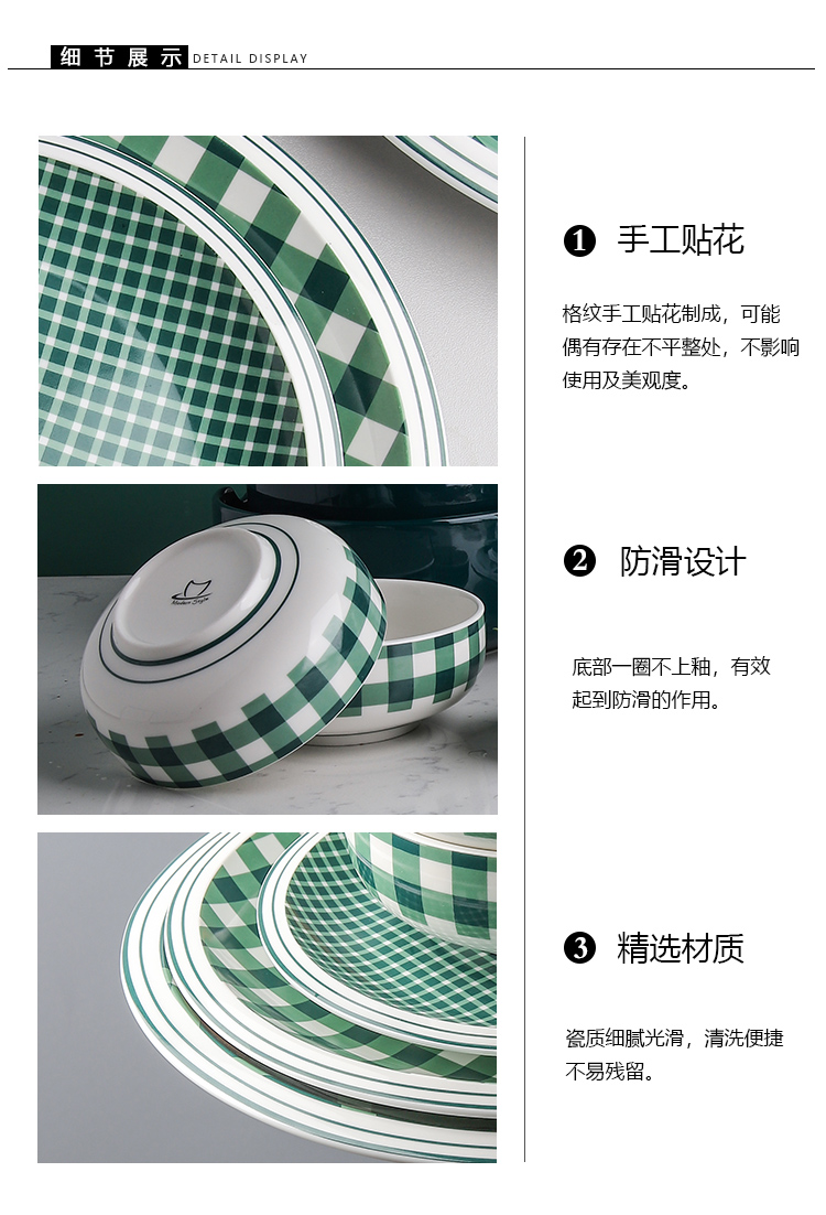 Tinyhome creative dishes suit household tableware ceramic bowl of salad bowl bowl bowl mercifully rainbow such as bowl dish