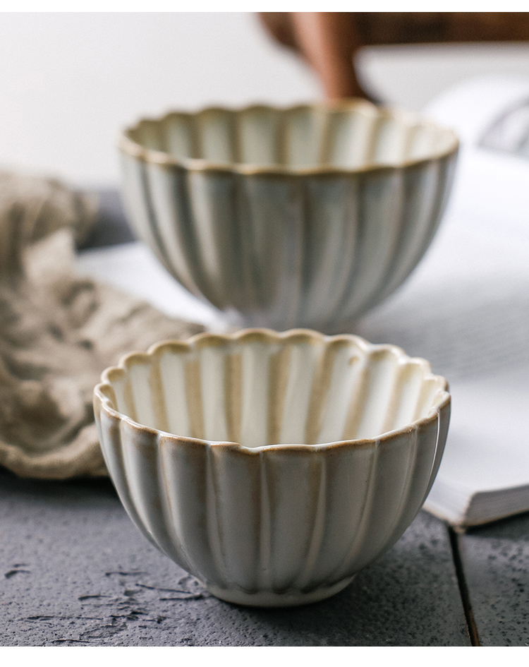 Tinyhome Japanese retro variable glaze ceramic tableware bowl dish dish soup bowl rainbow such as bowl disc plate of mugs