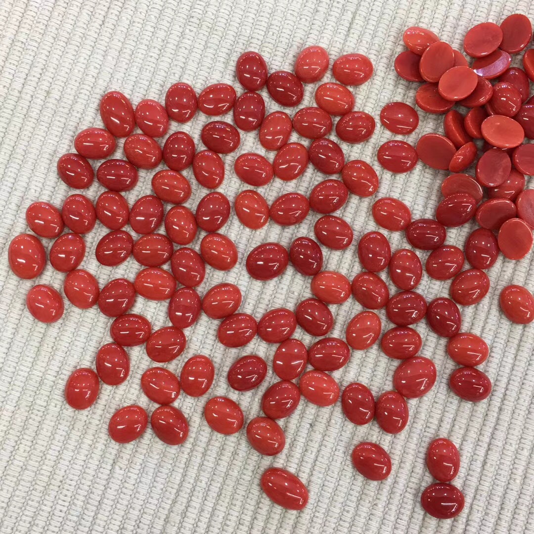 Red gemstone drum bead barrel bead with bead bracelet bracelet 108 Buddha bead necklace tower chain pendant ring Tibetan jewelry