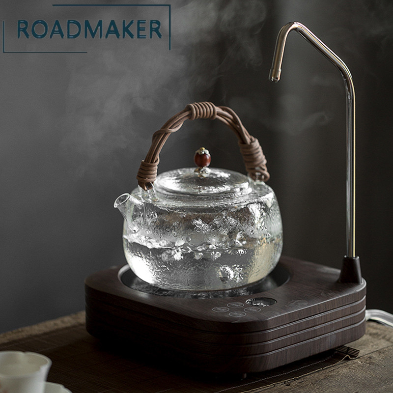 Rod Mico Japanese electric pottery stove tea maker household kettle heat-resistant glass teapot thickened lifting beam pot set