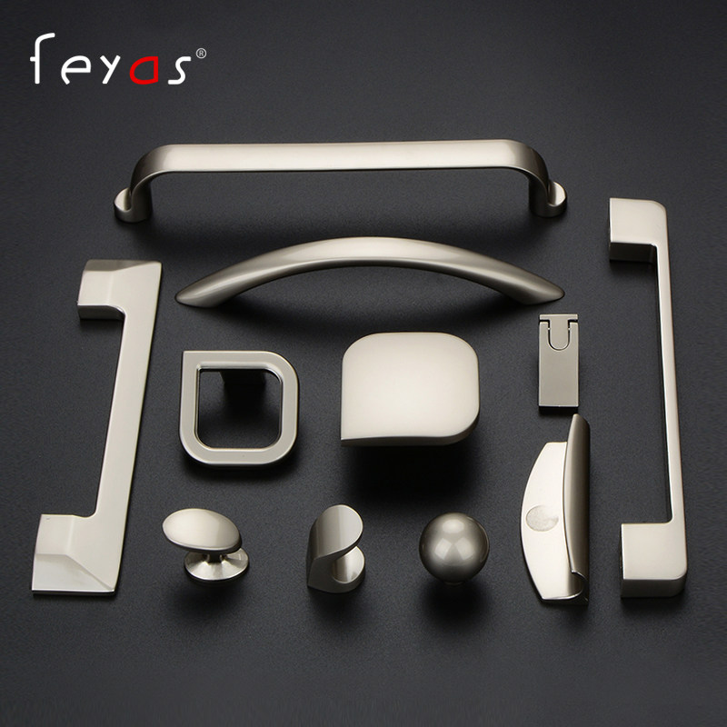 Modern Minimalist Wardrobe Handle Champagne Champagne Whole Cabinet Door Handle P Type Shoes Cabinet Furniture Cabinet Drawers Single-hole