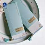 结 Индивидуальные подарки приглашения на свадьбу приглашения на свадебные банкеты легкие роскошные китайские творческие карты запечатывания.