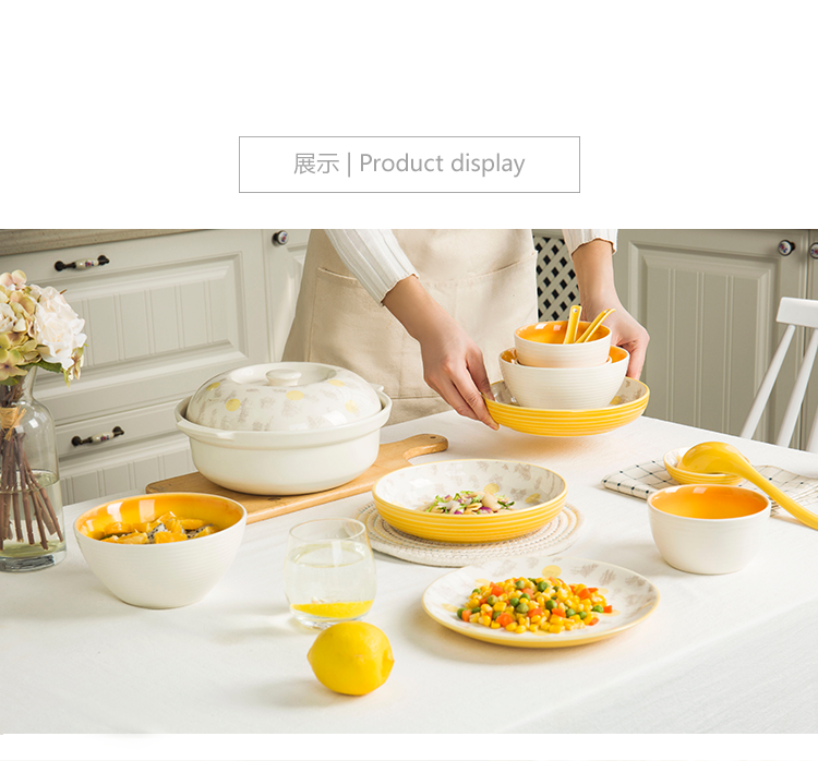 Job home Japanese individuality creative rice bowls rainbow such use salad bowl of soup bowl dish dish plate composite ceramic tableware