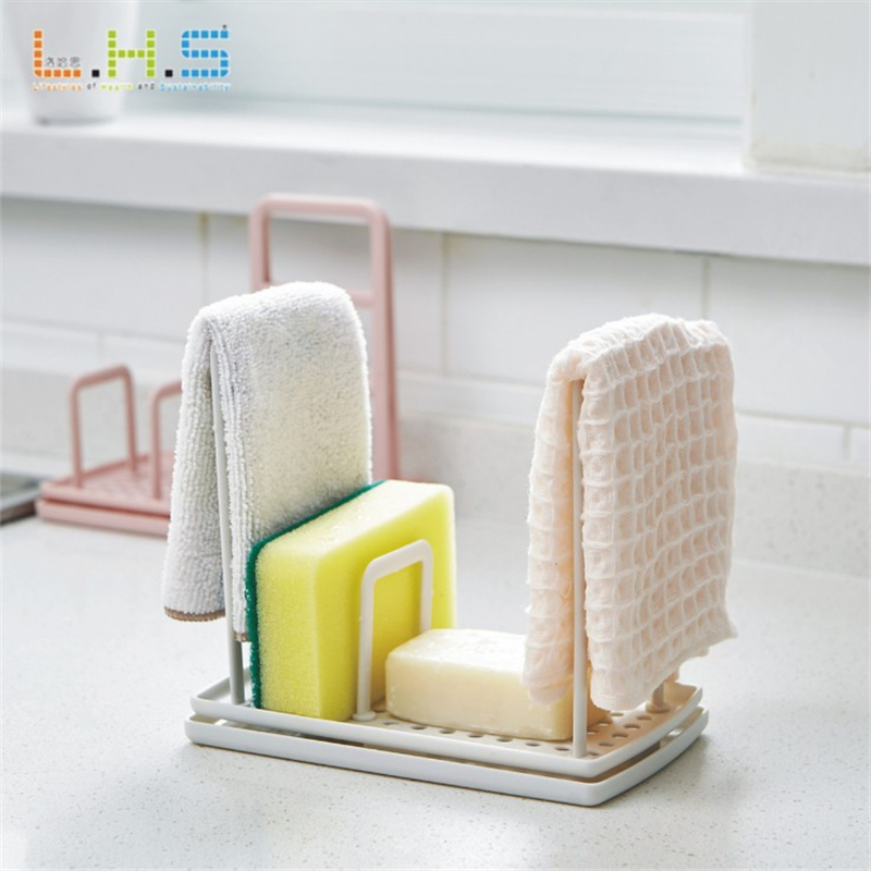 Kitchen Table Face Rag Containing Layer Rack Dishcloth Drain Rack Woolen Towel Rack Sponge Shelve to dry and dry