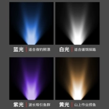 Супер яркий профессиональный фонарь для рыбалки с лазером, высокая мощность