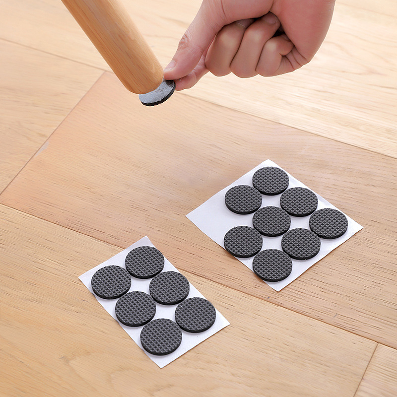 Thickened non-slip multifunctional table mat furniture table and chair anti-wear protective mat anti-wear stool table leg mat