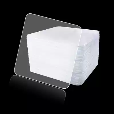 Double-sided transparent tape auxiliary sticker Strong non-marking tile hook adhesive appliance Bathroom wall waterproof magic sticker