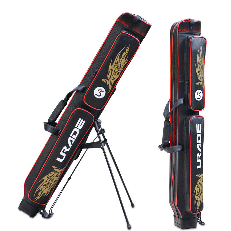 URADE fishing rod bag 1.25m bracket table fishing rod bag fishing bag hard shell waterproof double layer fishing gear bag fishing umbrella bag