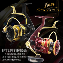 Urade Xiangyu hand brake wheel Rock fishing wheel line wheel Fishing line wheel All-metal fishing wheel Fishing rod line wheel Sea rod line wheel