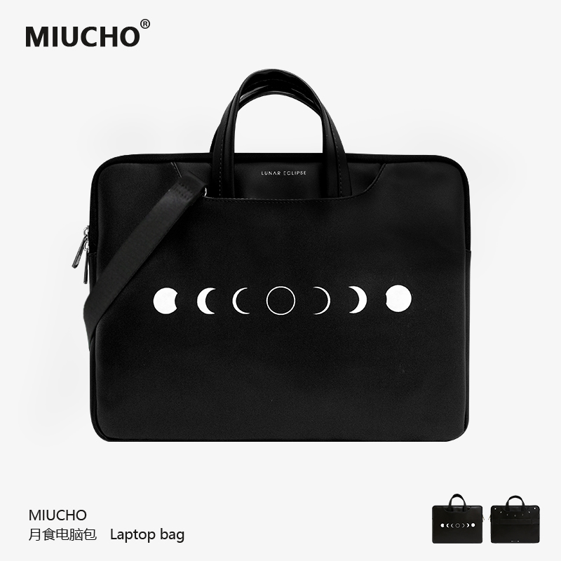 Eclipse for Apple 13 3 Huawei 14 Xiaomi Lenovo 15 6 inch notebook messenger shoulder strap laptop bag