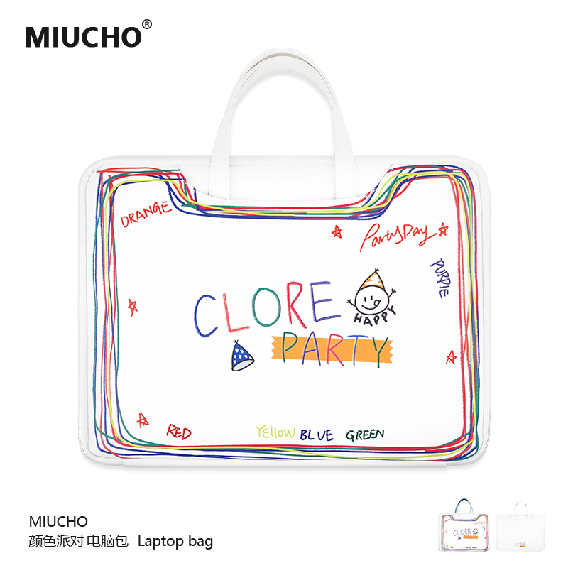 MIUCHO student notebook laptop bag suitable for Huawei matebook13 3 inch Apple Lenovo 14 inch