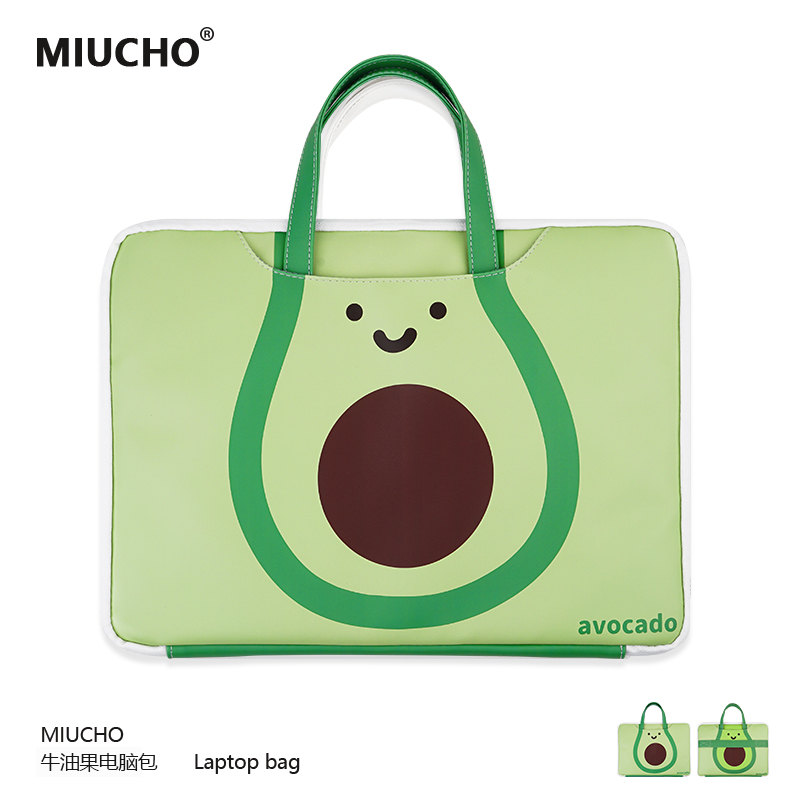 MIUCHO student cute cartoon laptop bag female suitable for Huawei matebook13 3 inch apple 14 inch