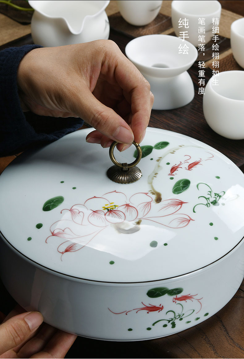 Tea pot store receives the box of Tea cake Tea boxes, Tea boxes, Tea box aneroid ceramic Tea pot Tea boxes