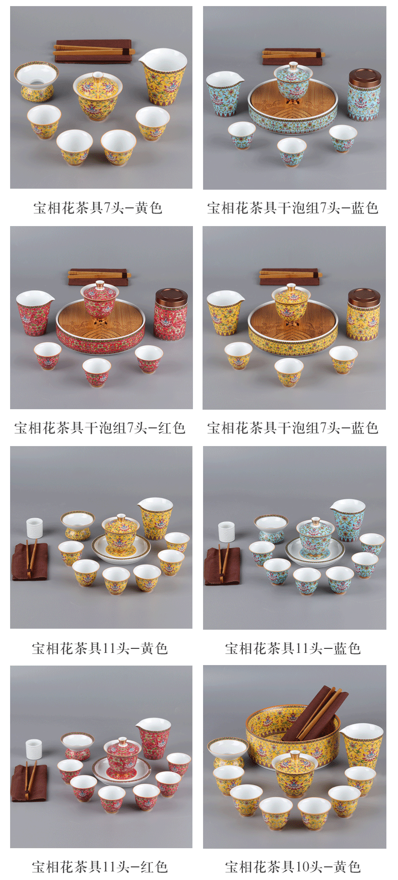 All ceramic enamel made tureen large three teacup saucer only make tea cup pot of white porcelain kung fu tea set