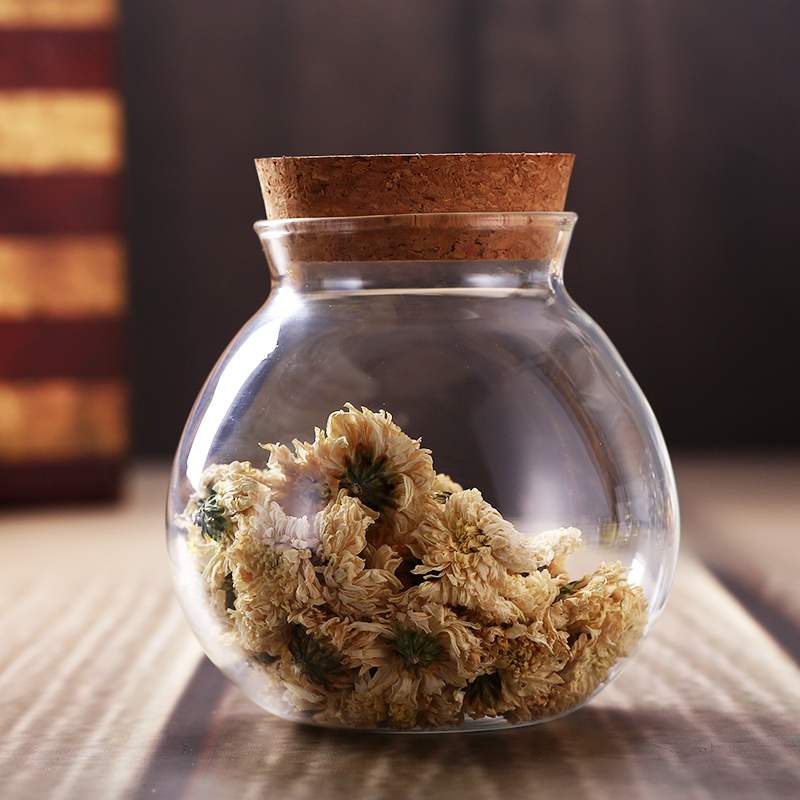 Shallow Tea Tea Can Resistance High-Temperature Cylindrical Storage Can Kitchen Sealing Can