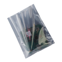 Anti-static flat pocket electronic component equipment packaging bag motherboard hard drive shielding bag 100 pieces 14*18cm
