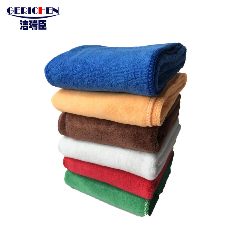 Microfiber scouring cloth rag food drug catering restaurant towel cloth