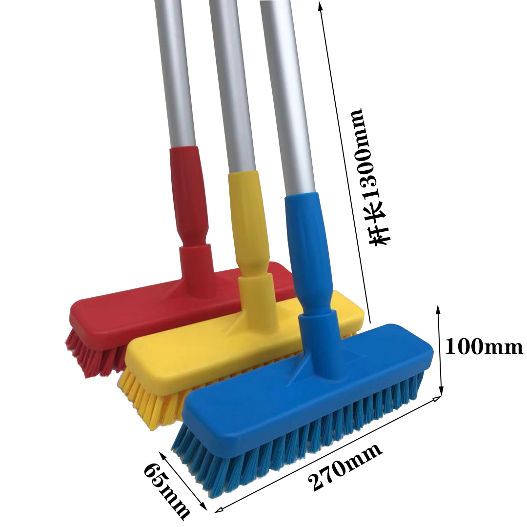 Jiechenshi floor brush Floor brush Food workshop scrubbing brush Wall cleaning brush Plastic row brush