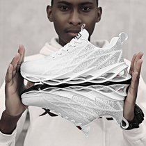 South Pole mens shoes Summer breathable mesh surface Leisure heightening travel Running mens knife frontal gym sneakers small white tide shoes