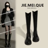 Martens, демисезонные высокие сапоги, утепленные ботинки, средней длины, подходит для подростков