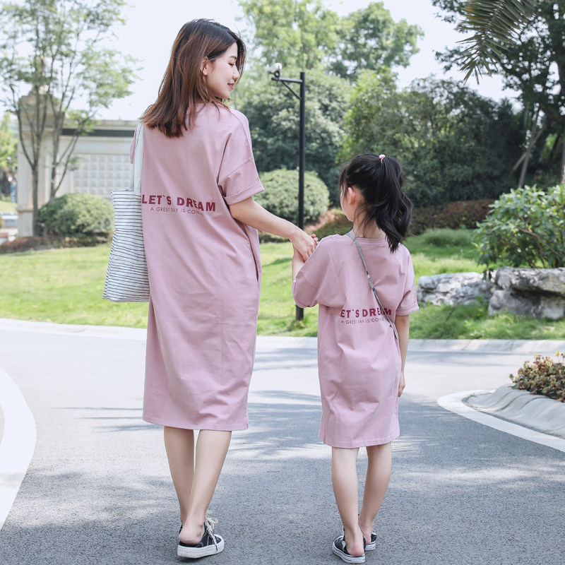 With Artisan 2022 Summer Dress New Fashion Original Loose Foreign Pie Mother Women Dress Pure Cotton Casual Ocean Dress Tide