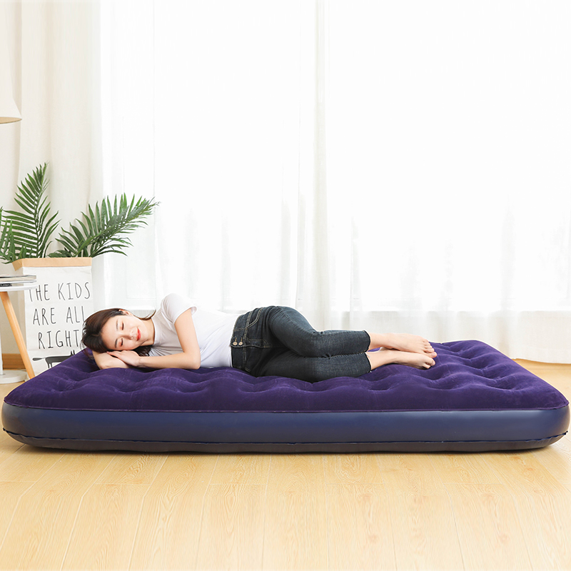 Inflatable mattress single home air mattress double lazy air bed free air outdoor padded folding inflatable bed