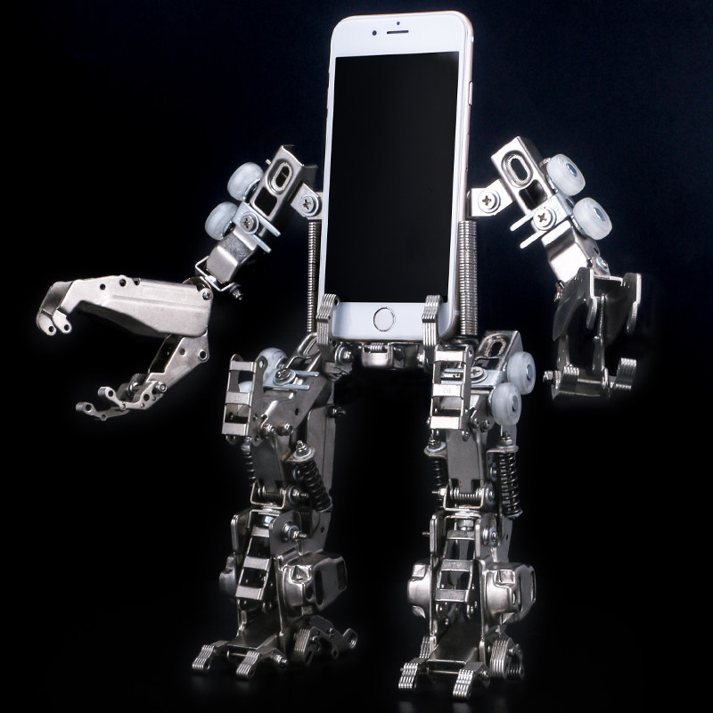 Mechanical Party Diy Creative Phone Rack Metal Assembly Model 520 Valentine's Day Birthday Gift Men's High-end Swing