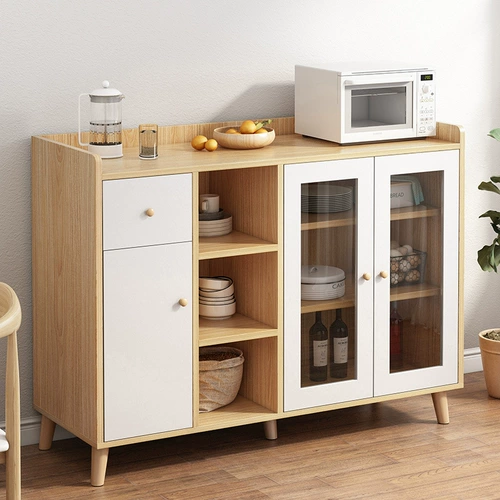 Простой ресторан боковой шкаф современный шкаф домашний кухня Микроволновая печь шкаф шкаф Nordic чайный шкаф