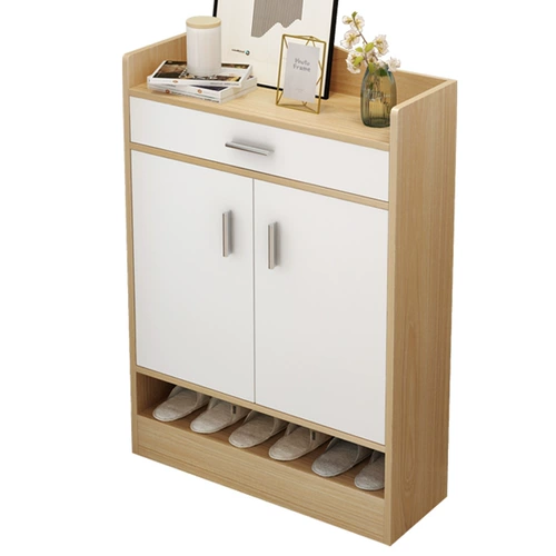 Шкаф для обуви домохозяйственной домохозяйственной мощности за дверью открытого прохода въезда в дом для хранения шкафа для шкафа для крыльца