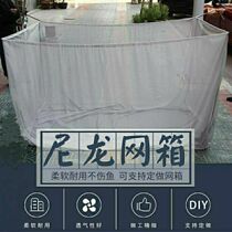 2022 new nylon cage durable mesh 10 mesh of fish fish cage set for 0 3 mud loach yellow eel breeding fishing net