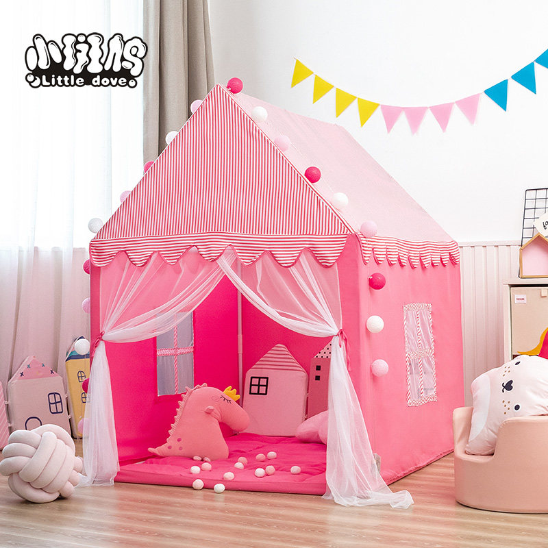 Children Indoor Tent Home Bed Mosquito Net Princess Girl Boy Game House Big House Toy House Sub-Bed God