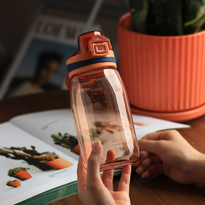 Mini cup children with tea cut small cup plastic anti-fall sports portable water cup female resistance to high temperature