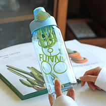 Large capacity water cup summer anti-fall portable sports kettle boys space cup in cup high value with hand cup