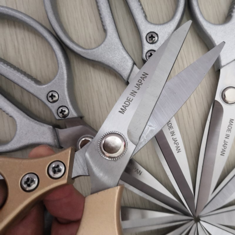 Original IMPORTED JAPAN SK5 SCISSORS POWERFUL CHICKEN DUCK FISH BONE CUT STAINLESS STEEL HOME KITCHEN CUT INDUSTRIAL BIG SCISSORS