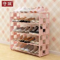 Shoe rack Simple door multi-layer household dustproof economical dormitory bedroom small shoe rack storage cabinet cloth shoe cabinet