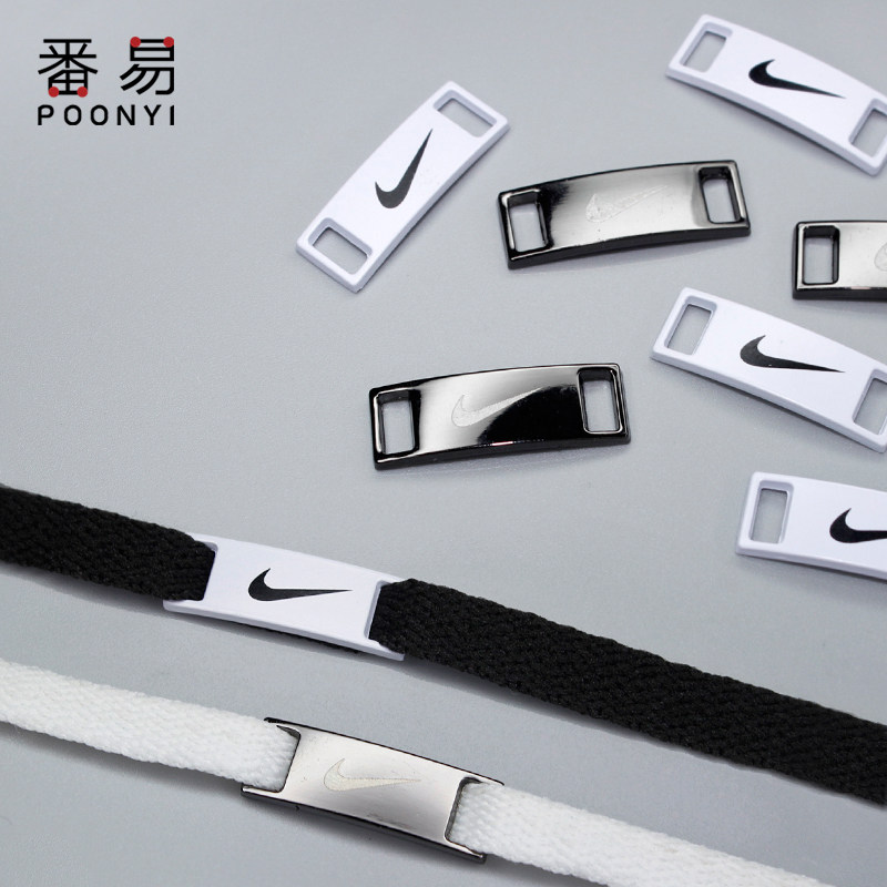 Iron card AF1 shoestring metal Air Force One ball shoe accessories Decorative Iron Sheet aj4 Signage aj1 Metal Shoes