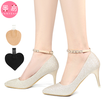 With drill anti-falling shoes shoelaces avoiding shoes shoelaces buckles high-heeled shoes fixed anti-falling female straps