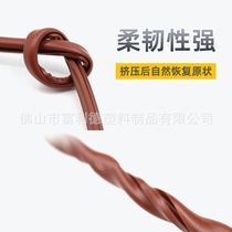 Door seam sealing strip solid wood door bedroom door sound insulation anti-collision strip indoor door slot door cover strip room door door frame adhesive strip