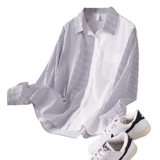 Модная дизайнерская хлопковая осенняя рубашка, оверсайз