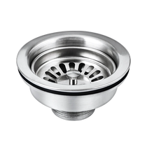 Kitchen Stainless Steel sewer sewer basin sink anti-blocking accessories sewerage pipe anti-smell drainage filter