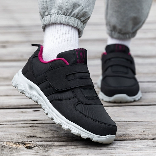 Мужские туфли, обувь для ходьбы, нескользящая спортивная обувь, для среднего возраста, мягкая подошва